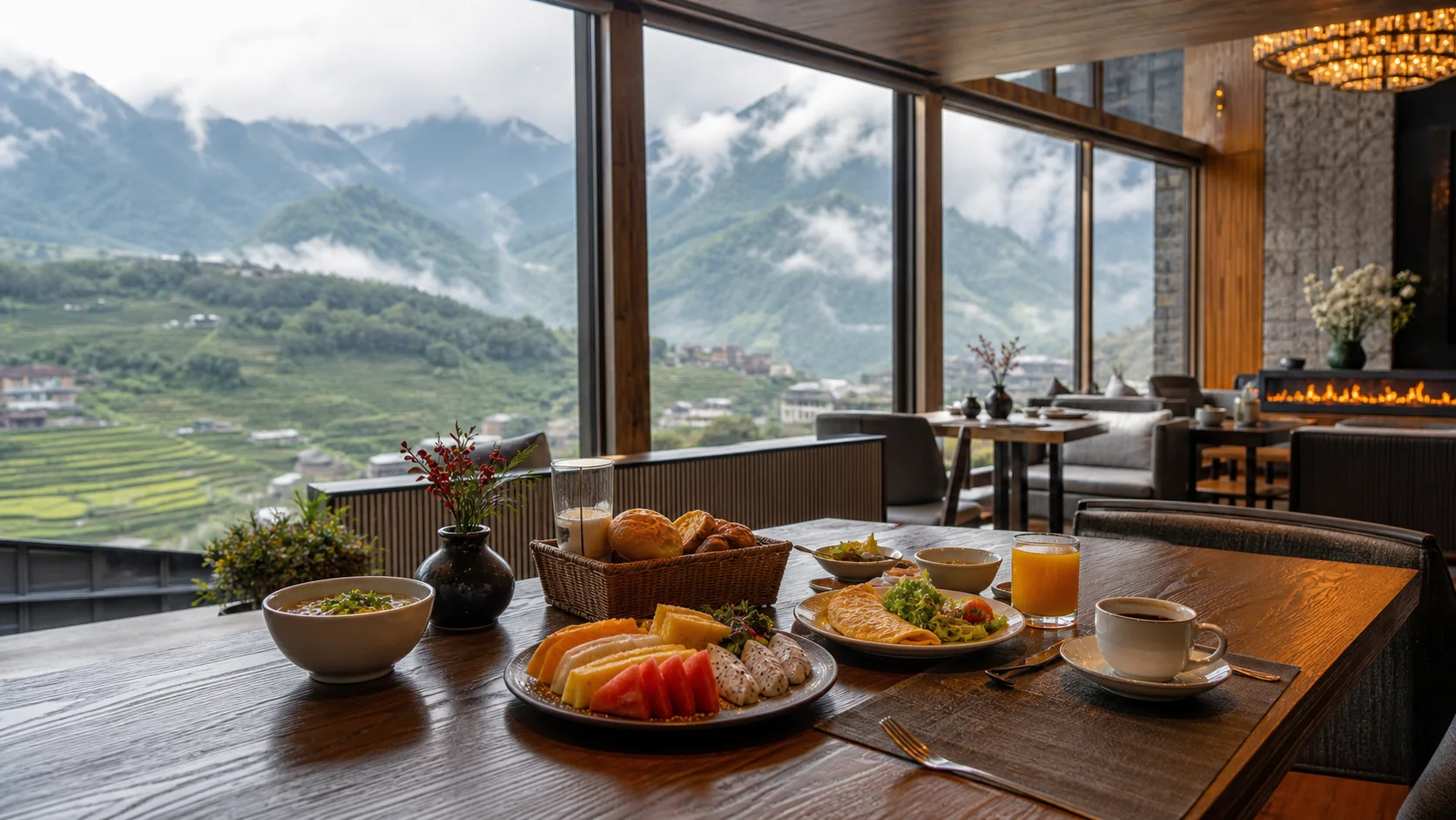 Breakfast lounge