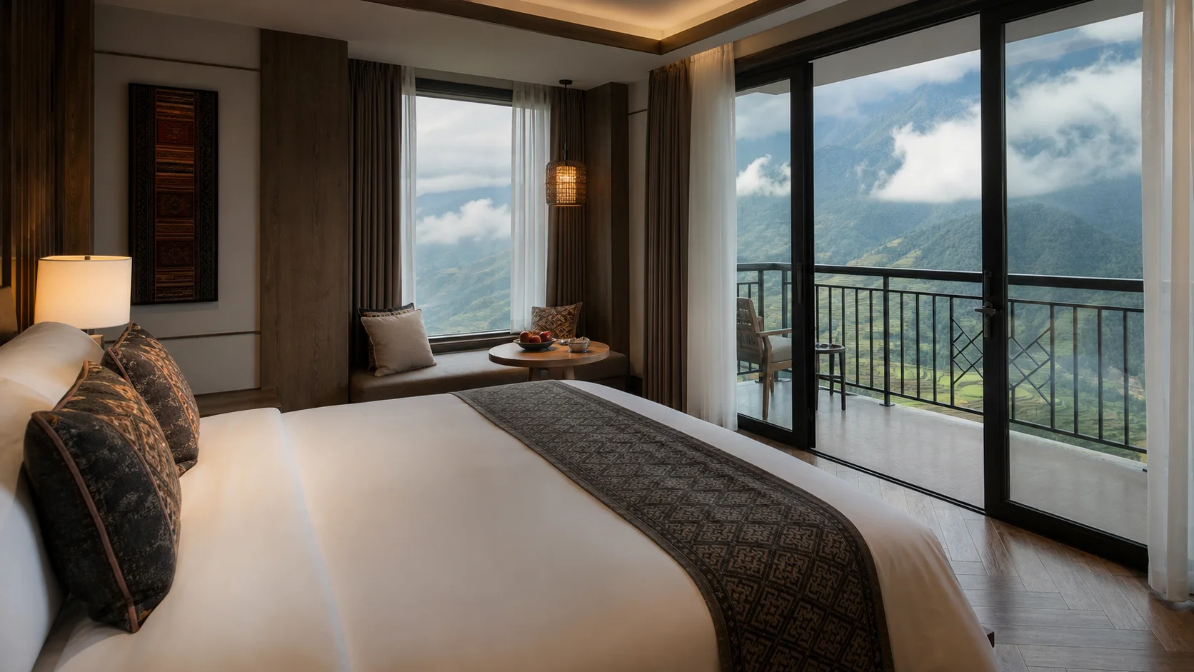 Mountain-view room