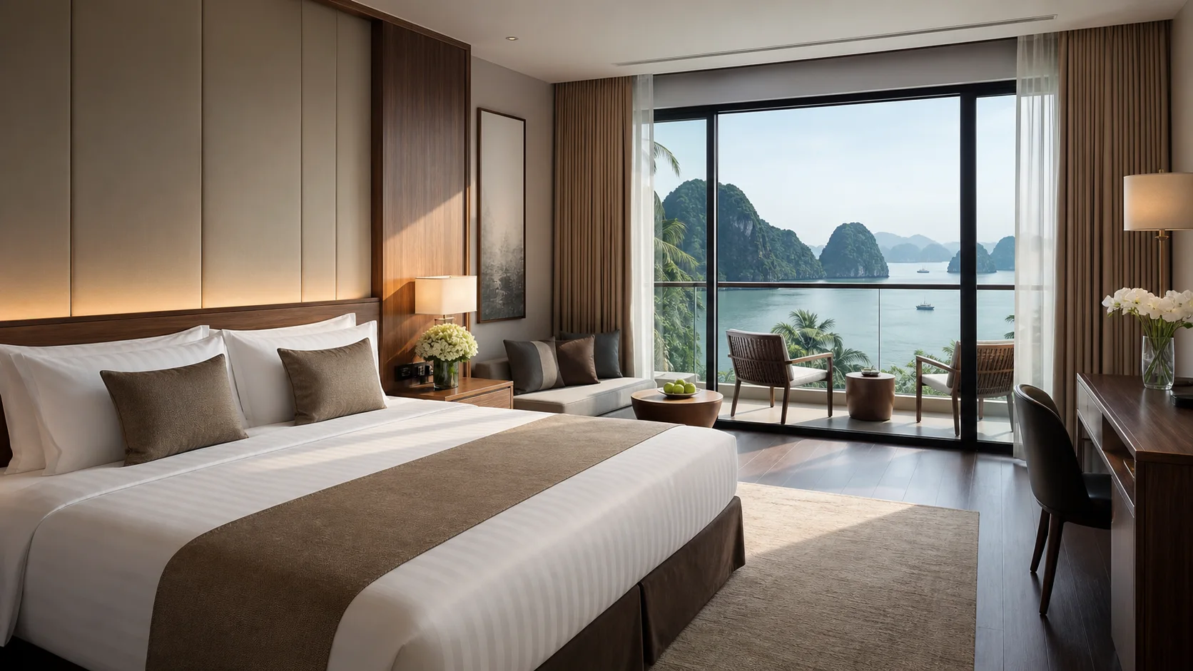 Bay-view room